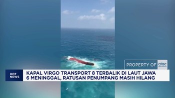 Insiden Kapal Virgo Transport 8 Terbalik - Pedagang Laptop Merana