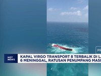 Insiden Kapal Virgo Transport 8 Terbalik - Pedagang Laptop Merana