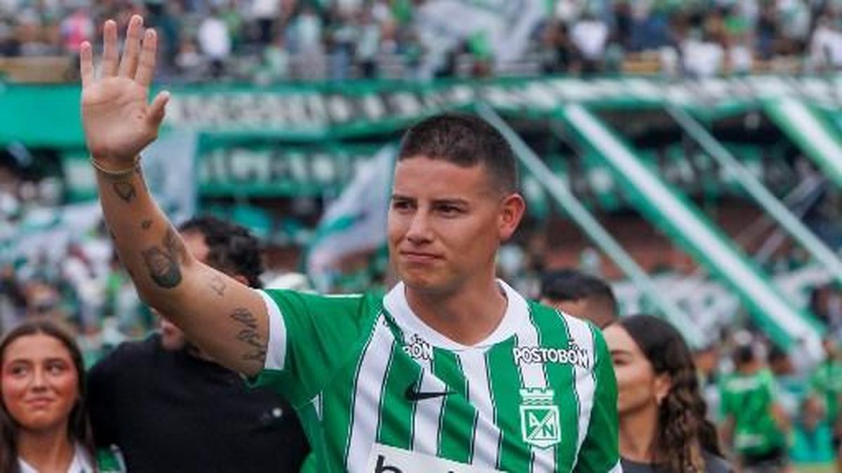 James Rodriguez Pulang ke Kolombia, Gabung Atletico Nacional