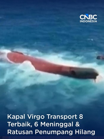 Kapal Virgo Transport 8 Terbalik di Laut Jawa 6 Meninggal