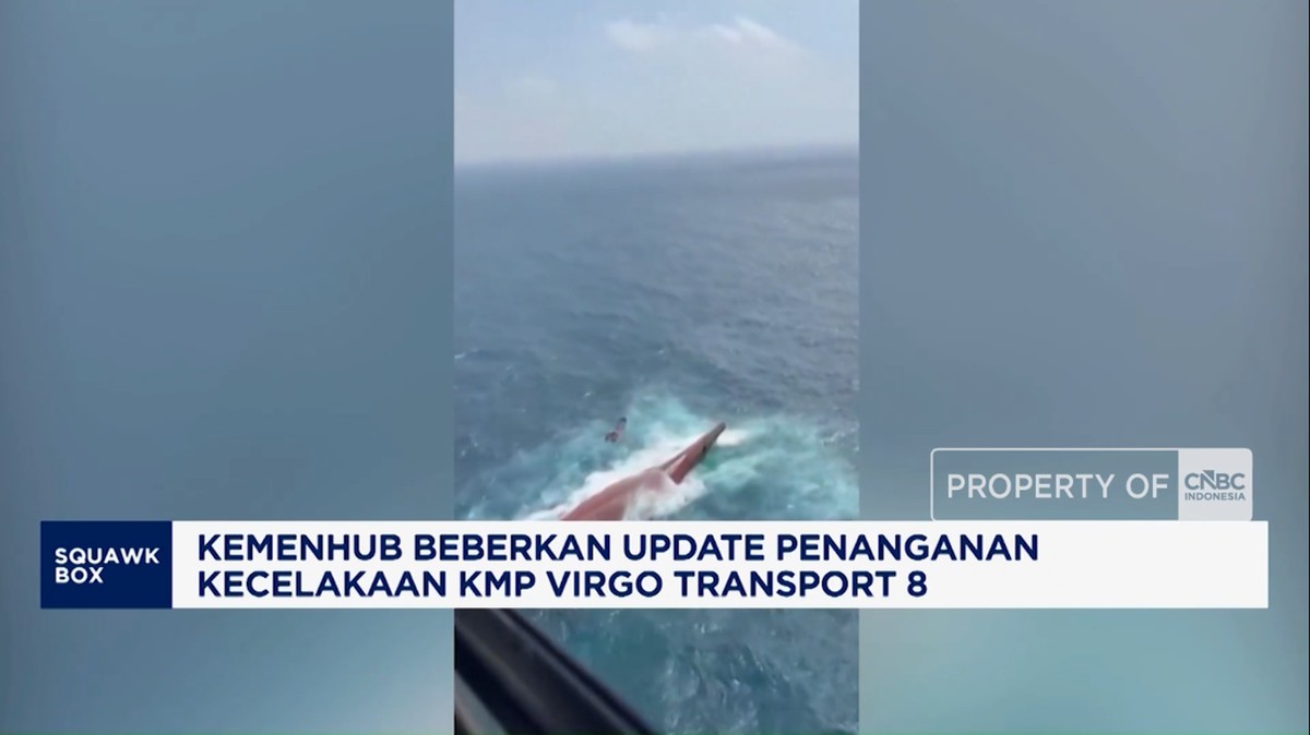 Video: Kemenhub Update Penanganan Kecelakaan KMP Virgo Transport 8