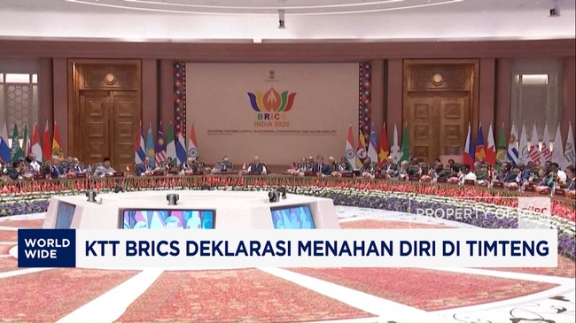 Video: KTT BRICS Deklarasi Menahan Diri di Timteng