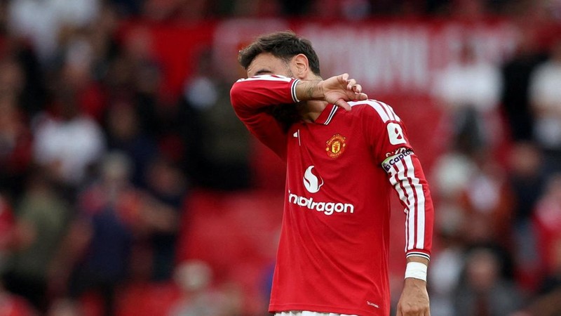 Laga Manchester United vs Manchester CIty di Stadion Old Trafford, Manchester, Inggris, Minggu (13/9/2026) malam WIB. (REUTERS/Scott Heppell)