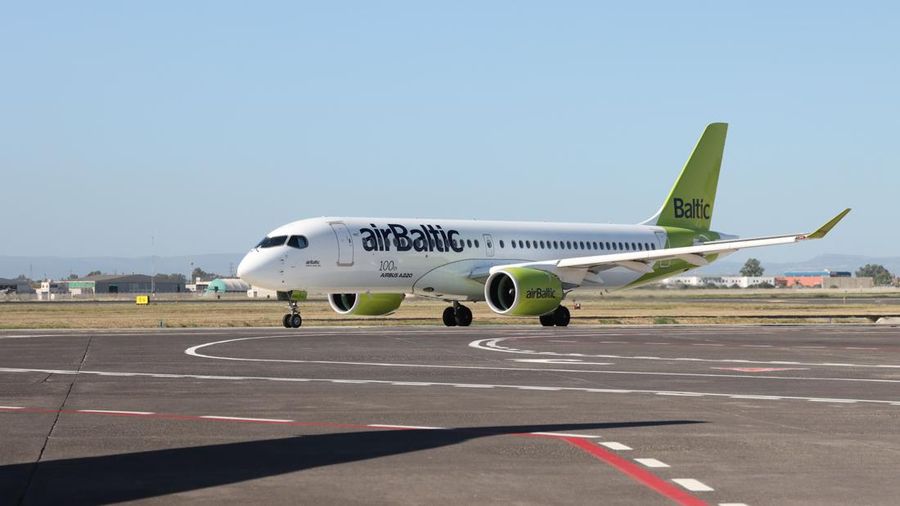 Maskapai nasional Latvia, airBaltic.