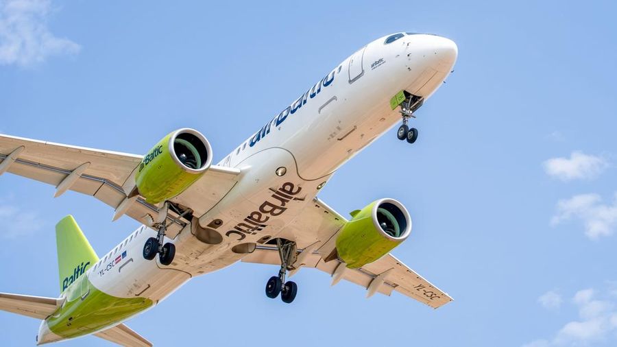 Maskapai nasional Latvia, airBaltic.