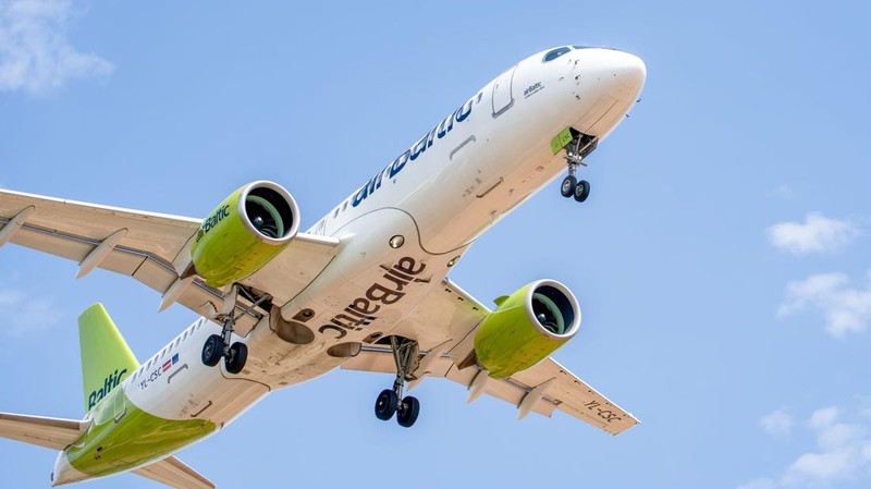 Maskapai nasional Latvia, airBaltic.