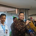 Menko AHY saat konferensi pers di Auditorium BRIN, Jakarta, Senin (14/9/2026). (CNBC Indonesia/Martyasari Rizky)