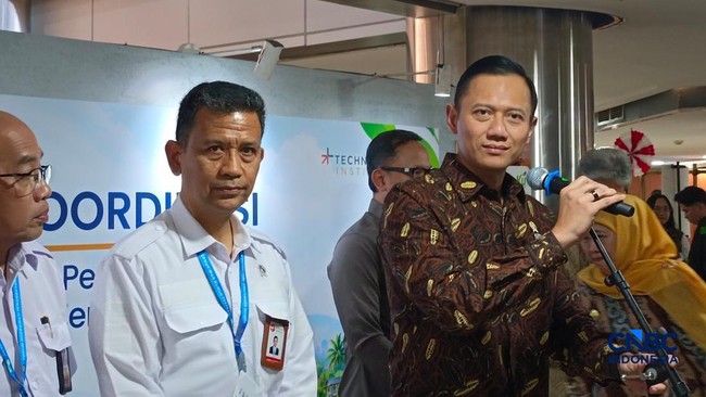 AHY Tunjuk Lokasi Awal Proyek Giant Sea Wall, Kapan Groundbreaking?
