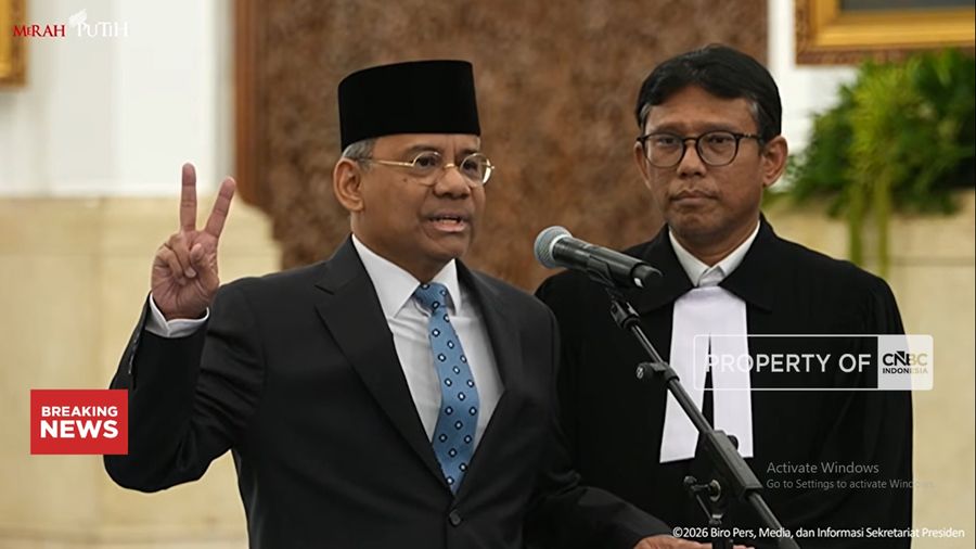 Prabowo Lantik Suahasil Nazara Jadi Menkeu Gantikan Purbaya