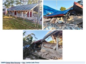 Bantuan Revitalisasi PAUD-SMK Imbas Gempa NTT Disalurkan, SD-SMA Bagaimana?