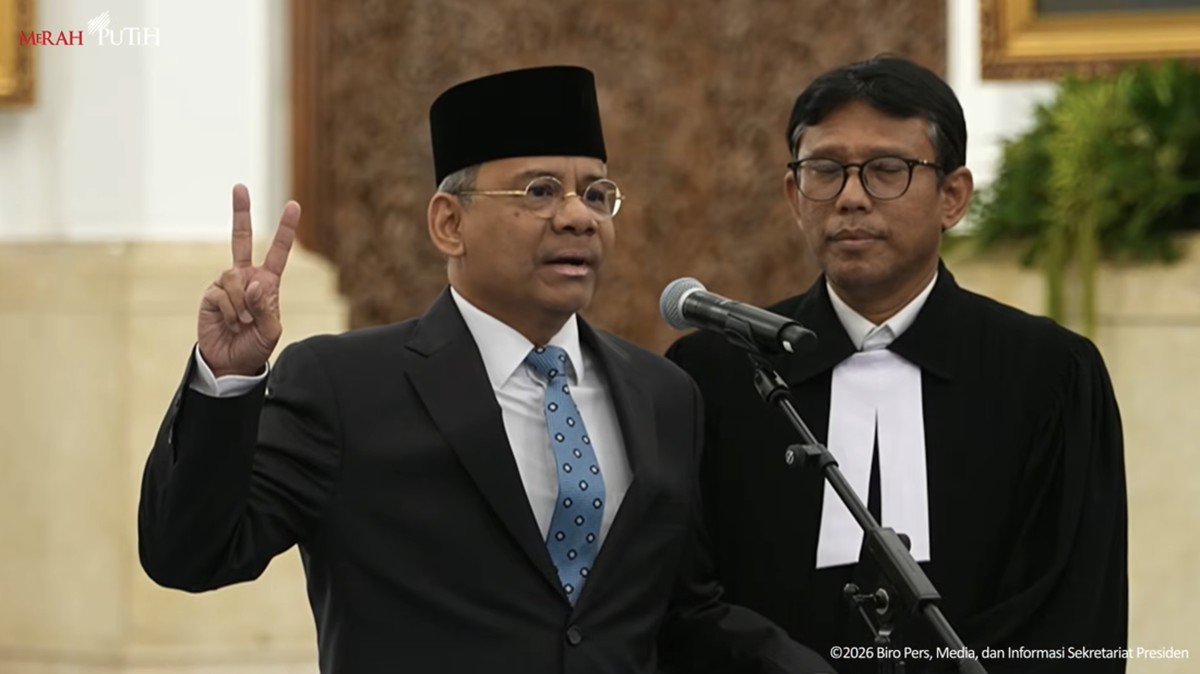 Detik-Detik Suahasil Nazara Dilantik Jadi Menkeu Gantikan Purbaya