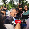 Wakil Menteri Keuangan RI, Suahasil Nazara saat tiba di Istana Negara, Jakarta, Senin (14/9/2026). (CNBC Indonesia/Emir Yanwardhana)