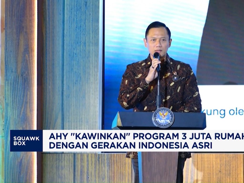 AHY "Kawinkan" Program 3 Juta Rumah dengan Gerakan Indonesia Asri