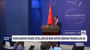 China Bantah Pasok Intelijen ke Iran untuk Serang Pangkalan AS
