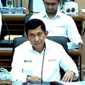 Direktur Utama Mind ID, Maroef Sjamsoeddin saat mengikuti Rapat Dengar Pendapat (RDP) dengan Komisi XII DPR RI di Komplek Parlemen, Jakarta, Selasa (15/9/2026). (Tangkapan Layar Youtube/TVR Parlemen)