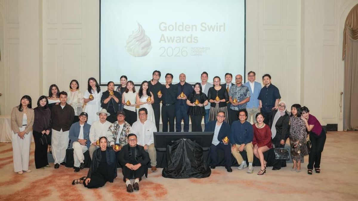 Golden Swirl Awards 2026 Beri 15 Penghargaan untuk Pegiat Dessert Indonesia