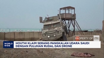 Houthi Serang Pangkalan Udara Saudi dengan Puluhan Rudal