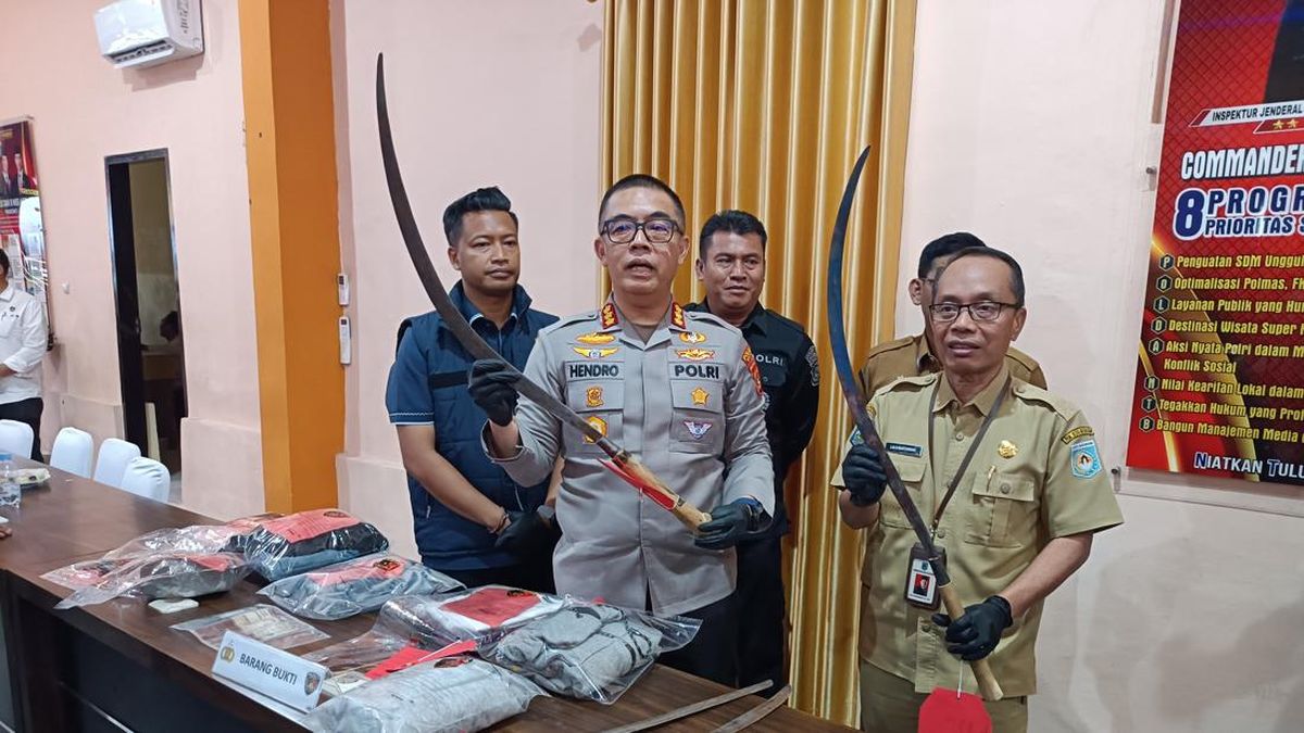 Polisi Ungkap Motif Puluhan Remaja Konvoi Bawa Sajam di Jalanan Mataram