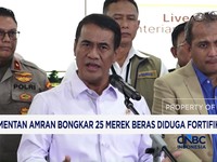 Mentan Amran Bongkar 25 Merek Beras Diduga Fortifikasi