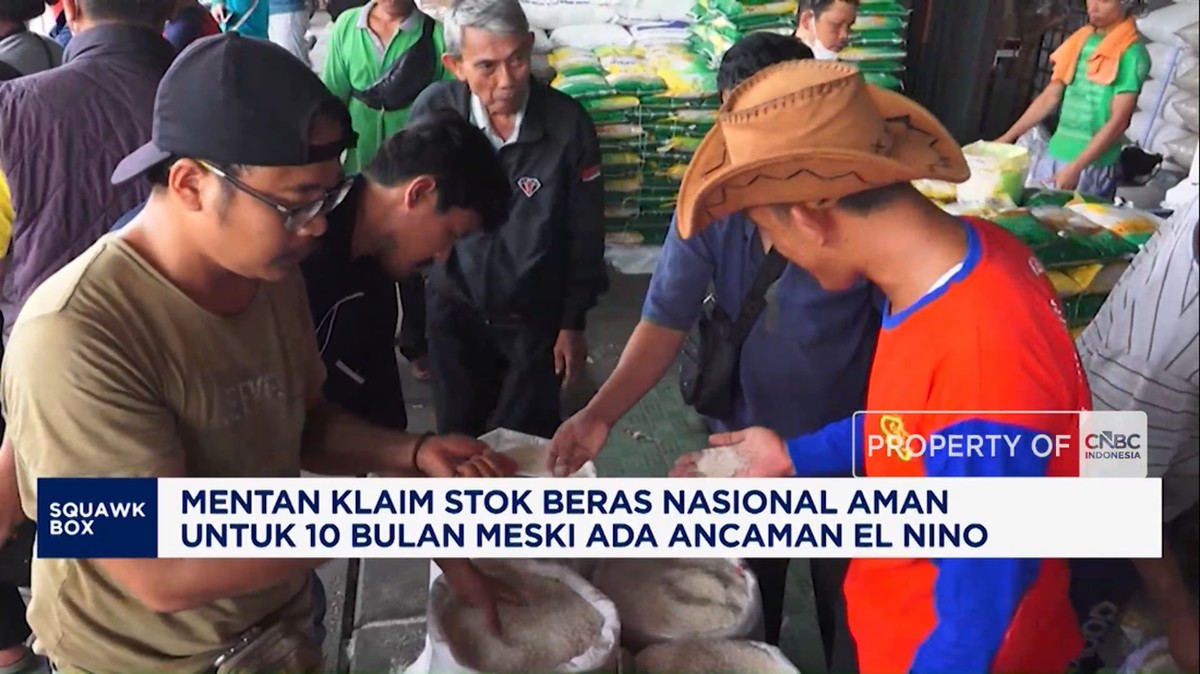 Video: Mentan Klaim Stok Beras Nasional