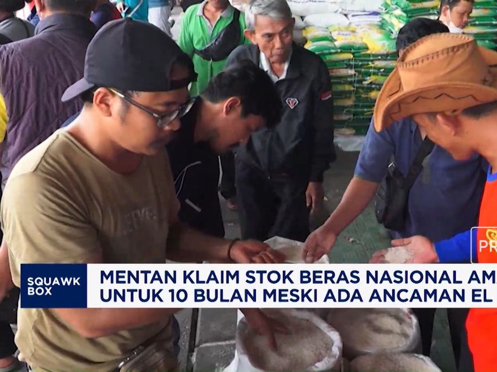 Mentan Klaim Stok Beras Nasional