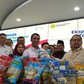 Menteri Pertanian sekaligus Kepala Badan Pangan Nasional (Bapanas) Amran Sulaiman saat mengekspos temuan beras fortifikasi tak sesuai di kantornya, Jakarta, Selasa (15/9/2026). (CNBC Indonesia/Martyasari Rizky)