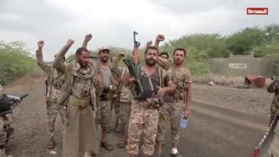 Milisi Houthi di Yaman merebut kota pelabuhan Mokha pada hari Kamis (10/09), memicu kekhawatiran bahwa negara itu dapat kembali mengalami perang saudara, Jumat (11/9/2026). (via REUTERS/HOUTHI MEDIA CENTRE)