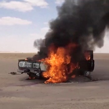Milisi Houthi di Yaman merebut kota pelabuhan Mokha pada hari Kamis (10/09), memicu kekhawatiran bahwa negara itu dapat kembali mengalami perang saudara, Jumat (11/9/2026). (via REUTERS/AL-MASIRAH TV)