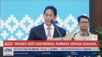 Sertijab Menkeu ke Suahasil, Purbaya: Bagi Saya Hari Ini Momen Penting