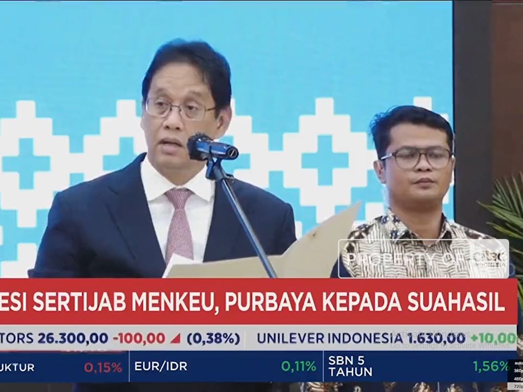 Sertijab Menkeu ke Suahasil, Purbaya: Bagi Saya Hari Ini Momen Penting