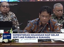 Siang Ini, Kemenkeu Gelar Sertijab Purbaya & Suahasil