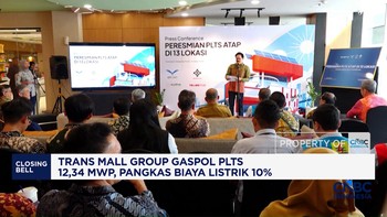 Trans Mall Group Resmikan PLTS Atap Guna Tekan Emisi & Biaya