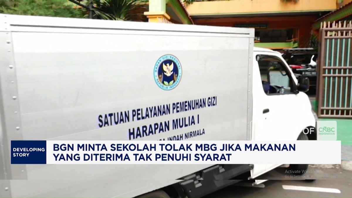 Video: BGN Minta Sekolah Tolak MBG Jika Makanan Tak Penuhi Syarat