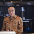 Direktur Institutional Banking Group Bank DBS Indonesia Anthonius Sehonamin di acara COFFEE MORNING 2026 dengan tema Beyond EV: Building a Resilient Automotive Ecosystem Amid Global Supply Chain Shifts di CasalenaJakarta, Rabu (16/9/2026). (CNBC Indo