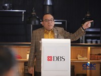 Ketua Komisi VII DPR RI Saleh Partaonan Daulay di acara COFFEE MORNING 2026 dengan tema Beyond EV: Building a Resilient Automotive Ecosystem Amid Global Supply Chain Shifts di CasalenaJakarta, Rabu (16/9/2026). (CNBC Indonesia/Faisal Rahman)