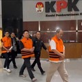 Komisi Pemberantasan Korupsi (KPK) menetapkan delapan orang sebagai tersangka dalam kasus dugaan suap terkait pengurusan Hak Guna Bangunan (HGB) di Kabupaten Bogor, Jawa Barat. (Dok. Detikcom/Kurniawan)