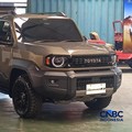 Land Cruiser FJ dalam Journalist Test Drive 2026 Toyota Rabu (16/9/2026). (CNBC Indonesia/Ferry Sandi)