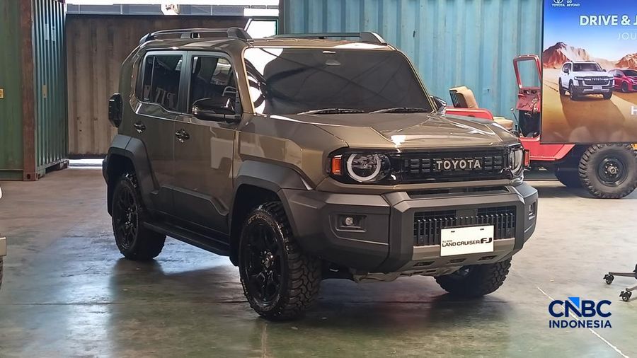 Land Cruiser FJ dalam Journalist Test Drive 2026 Toyota Rabu (16/9/2026). (CNBC Indonesia/Ferry Sandi)