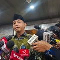 Menteri Kehutanan (Menhut) Raja Juli Antoni saat ditemui di Kompleks Parlemen, Jakarta, Rabu (16/9/2026). (CNBC Indonesia/Martyasari Rizky)