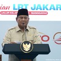 Presiden Prabowo Resmikan LRT Jakarta Jalur Kelapa Gading-Manggarai, 16 September 2026. (Tangkapan layar youtube Setpres RI)