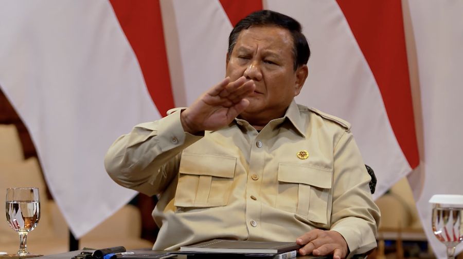 Presiden Prabowo Subianto dalam dialog bersama jurnalis senior dan pakar di Padepokan Garuda Yaksa, Hambalang, Kabupaten Bogor, Provinsi Jawa Barat, Minggu (6/9/2026). (Dok. Tim Media Prabowo Subianto)