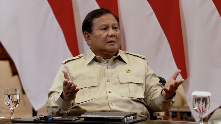 Presiden Prabowo Subianto dalam dialog bersama jurnalis senior dan pakar di Padepokan Garuda Yaksa, Hambalang, Kabupaten Bogor, Provinsi Jawa Barat, Minggu (6/9/2026). (Dok. Tim Media Prabowo Subianto)