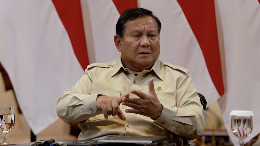 Presiden Prabowo Subianto dalam dialog bersama jurnalis senior dan pakar di Padepokan Garuda Yaksa, Hambalang, Kabupaten Bogor, Provinsi Jawa Barat, Minggu (6/9/2026). (Dok. Tim Media Prabowo Subianto)