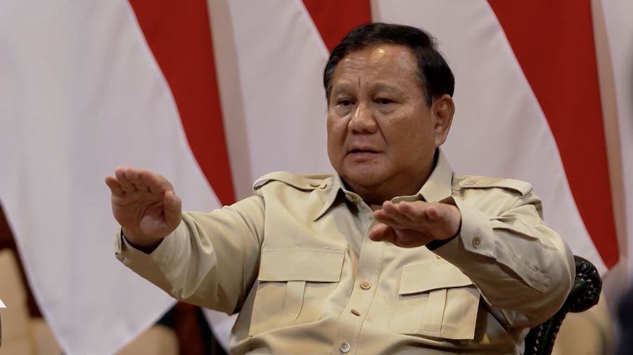 Presiden Prabowo Subianto dalam dialog bersama jurnalis senior dan pakar di Padepokan Garuda Yaksa, Hambalang, Kabupaten Bogor, Provinsi Jawa Barat, Minggu (6/9/2026). (Dok. Tim Media Prabowo Subianto)