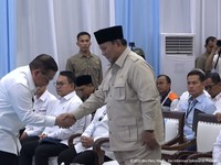 Presiden Prabowo Subianto dan Gubernur DKI Jakarta, Pramono Anung saat menghadiri peresmian LRT Jakarta Jalur Kelapa Gading-Manggarai, Jakarta, Rabu (16/9/2026). (Tangkapan Layar Youtube/Sekretariat Presiden)
