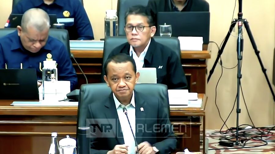 Rapat komisi XII DPR RI rapat dengan ESDM RI. (Tangkapan layar TV Parlemen)