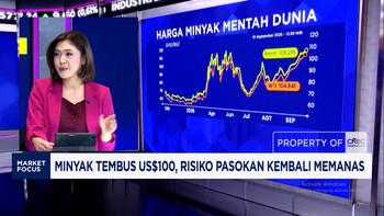 Risiko Minyak Tembus USD 100 - Suku Bunga The Fed Diramal Naik, IHSG Memerah