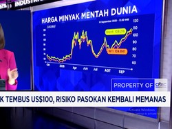 Risiko Minyak Tembus USD 100 - Suku Bunga The Fed Diramal Naik, IHSG Memerah