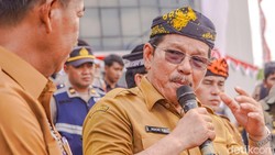 Wagub Kaltara Berang! Proyek Jembatan Mangkrak 7 Tahun-Material Dibuang