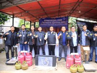 Bareskrim Polri bongkar penyalahgunaan LPG Subsidi. (Dok. Bareskrim Polri)